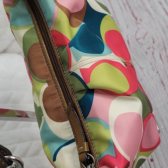 Coach Scarf Print Y2K Women's Mini Bag - Picture 4 of 9